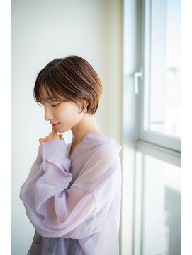 フェイス 大船(FACE) マッシュショート/ライトブラウン/20代30代ヘアスタイル/西原晃