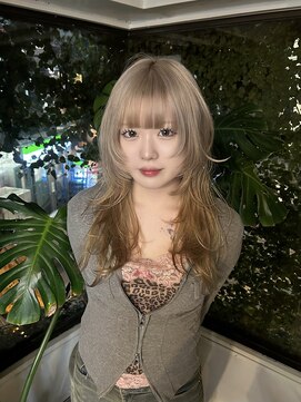 キイ 原宿 表参道(K.e.y) シャギーレイヤー／ロングウルフ／シャギーカット/ウルフ