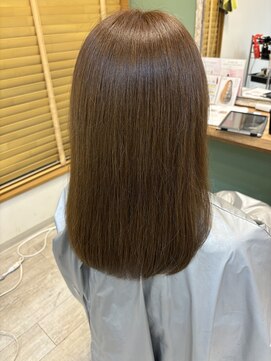 クロエバイラヴィズム 郡山さくら通り店(CLOE by LUVISM) 質感再生カラー(オリーブグレージュカラー)