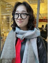 ハマモト&nbsp;伸ばしながらのパーマヘア