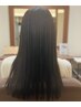 【自然なまとまり◎】艶とまとまり実感　年齢髪にやさしいストレートケア