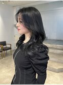 ウェーブミディアム似合わせカット韓国レイヤー吉祥寺　kanon