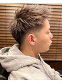仙台 アップバングショート バーバー