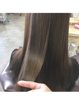 マテリカ 西神伊川谷店(Materica)の写真/くせ毛、広がり、パサつきなど髪のコンプレックスを解消し、美しい髪へと仕上がります。