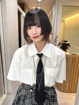 ジル(JiLL.) デザイン姫ボブウルフ【広島/本通】