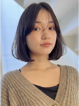 コート 表参道(Cote) 美髪レイヤーカットオリーブグレージュグレージュカラー顔まわり