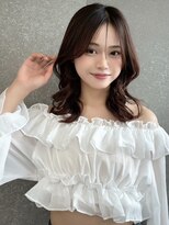 ロンドリゼル 札幌(Lond RiseL)&nbsp;オリーブグレー/レイヤーカット/黒髪/マロンベージュ/札幌