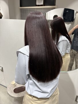 グラフ 立川(Graph.) 透明感カラー　ラベンダーグレージュ