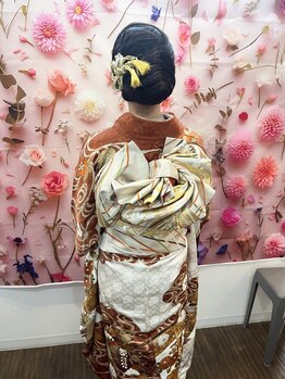 【駅徒歩1分で雨でも◎】浴衣ももちろんOK！専門の着付け師が在籍♪ヘアメとのセットクーポン有〈銀座〉