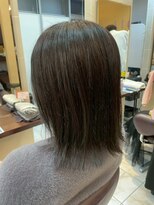 ルページ 千葉(lpage)&nbsp;髪質改善/顔周りレイヤーカット/グレージュ[千葉/千葉駅]