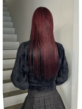 サイ(sai) 前髪/アンブレラカラー/こなれミディ/イメチェン/ウェーブパーマ