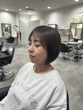 丸みショート/20代30代40代/