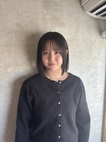 メロウ(mellow)&nbsp;ダークグレージュ×ボブ