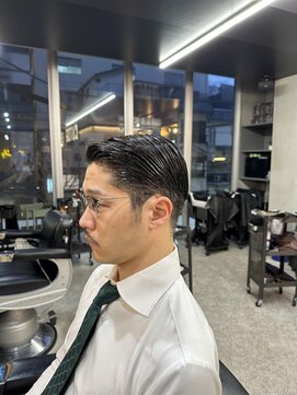 フランクスバーバーリザーブ 人形町店(FRANK’S BARBER RESERVE) メンズロングトリムM