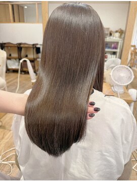 バイオレット 表参道店(Violet) まろベージュ透明感赤みなしカラー