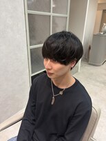 レイネ 人形町(Rayne') MEN’S/リバースセンターパート/ニュアンスパーマ/人形町
