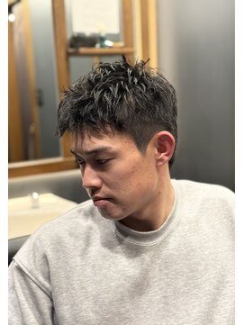 銀座 シノ 本店(shino) 【理容室】スパイキーショート メンズ ラフショート