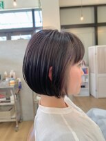 ヘアアンドアイラッシュ ココアンジェ くりえいと宗像店(Coco Ange)&nbsp;ミニボブ　・切りっぱなしボブ