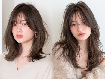 ケイバイミシェリー(kei by misherry)の写真/【池袋西口駅近】少しのカットで印象を変える♪似合わせのバランスを見極め横顔美人をつくる顔周りのカット