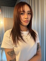 サン(SAN)&nbsp;フェイスレイヤー/レッドブラウン