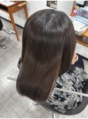 髪質改善ストレートで叶える艶髪ボブ