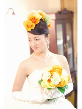 ベル(BELL) ウエディング髪型生花髪飾り　BELL因幡雄太