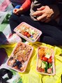 ヘアメイク ビアンエートル(hair make bie etre) 休日はお弁当を持ってピクニック^ ^