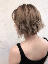 フロール(Flor)&nbsp;【flor 戸塚】*ミルクティー+ボブ+ラフウェーブ*