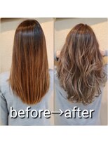 アナザースカイ (another sky)&nbsp;ロング×コントラストバレイヤージュ