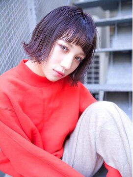 エース (ACE) ACE お洒落ボブ×チェリーレッド