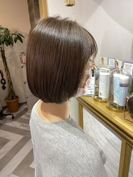 ロンドアベニール 北千住(Lond avenir) まとまるプツッとボブスタイル☆ 西田大樹