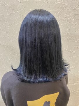 リリー(lily) SNSで大人気＊＊韓国風ブルーブラック♪