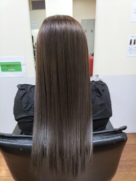 サンクスヘアー(Thanks hair) Thanks　hair 　透明感カラー