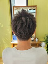 ギフト ヘアーデザイン(gift hair design) ツーブロック×ツイストスパイラルパーマ