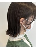 切りっぱなしボブ2