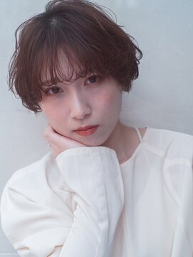 レジュアル(RESSUAL) 大人可愛い20代30代40代小顔ワンサイドショートボブ丸み前下がり