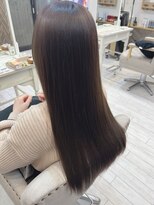 ヘアメイクゼロ 坂戸駅前店(hairmake zero)&nbsp;カット+酸性ストレート+ケラウオーターTR