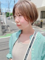 モリオ フロム ロンドン 大宮2号店(morio from London)&nbsp;【なかじま ひびき】大人かわいいハイライトショートボブ