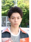 ヘアカタログで表紙になった 男らしいスパイキーショート