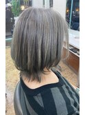 （RYOK30代40代50代   ハイライトカラー×カーキシルバー