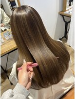 アーブル ヘアーアンドメイク(ARBRE) 髪質改善トリートメントブリーチハイライトダブルカラー