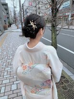 シャーマン(SHERMAN)&nbsp;シニオンアレンジ&着付け♪