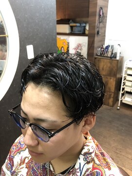 バーバーショップ カズー BARBER SHOP KA-ZOO センターパート