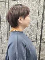 ヘアリゾート粋 ドゥオ 新宿南口店(dua)&nbsp;【大人でも楽しめる！襟足カラーを生かしたマッシュウルフ】黒田