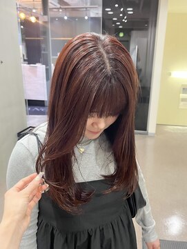 アヴァンス 神戸元町店(AVANCE.) レイヤーカット 暖色カラー 【神戸元町】