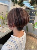 白髪を生かした白髪ぼかしカラー☆