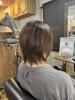 ロッソバイアルター 鎌取(ROSSO by aL-ter)&nbsp;【デザインカラー/レイヤーカット/ウェットヘア】中山実