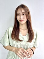 ケーツー エソラ池袋店(K-two) シースルーバング×ナチュラルレイヤー*ロングヘア*前髪カット
