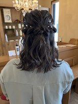 スニュウ(snuw)&nbsp;ヘアセット/ハーフアップ