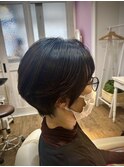 襟足スッキリハンサムショート